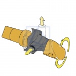 Automatyczna niska pompa zęzowa Whale SuperSub 650 - 40L/min 12V
